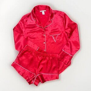 ❤️ Victoria’s Secret Red Satin Pajama Shorts Set XS | Valentine’s | Worn 1x